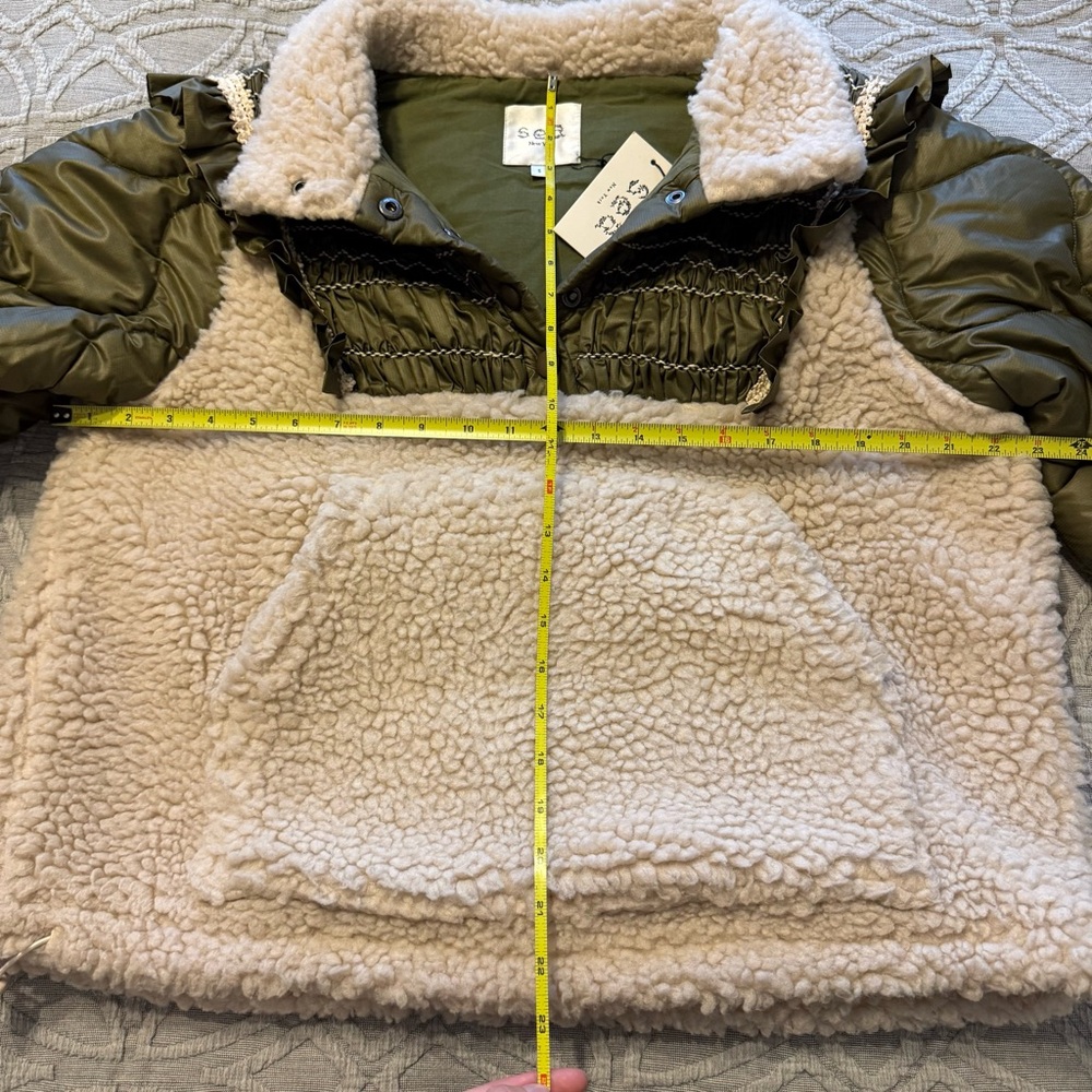 Sea New York Sherpa Puffer size small - Picture 6 of 9